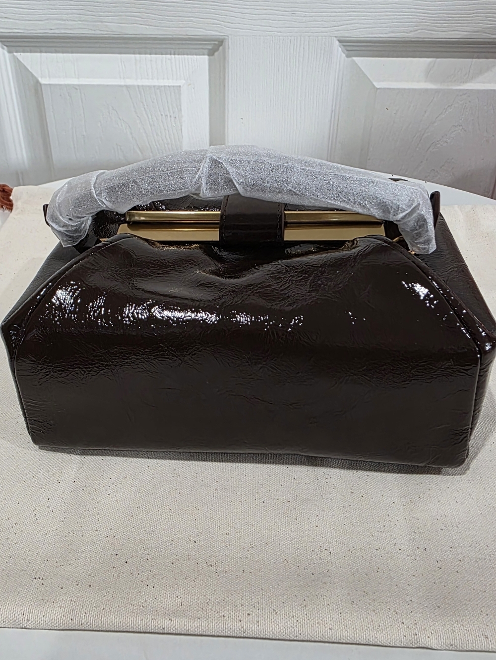 Cult Gaia Fawn Top Handle Brown - Picture 5 of 7